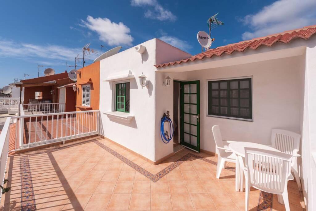 Duplex Con Jardin Y Buenas Vistas Apartment Maspalomas  Exterior photo